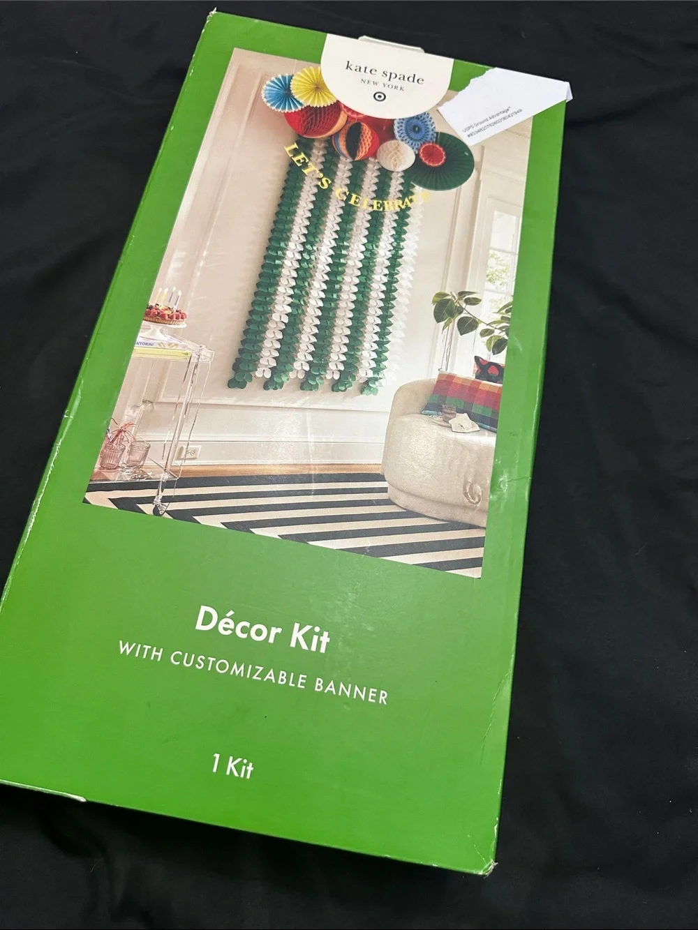 kate spade Green Party Décor Kit with Multicolor Accents